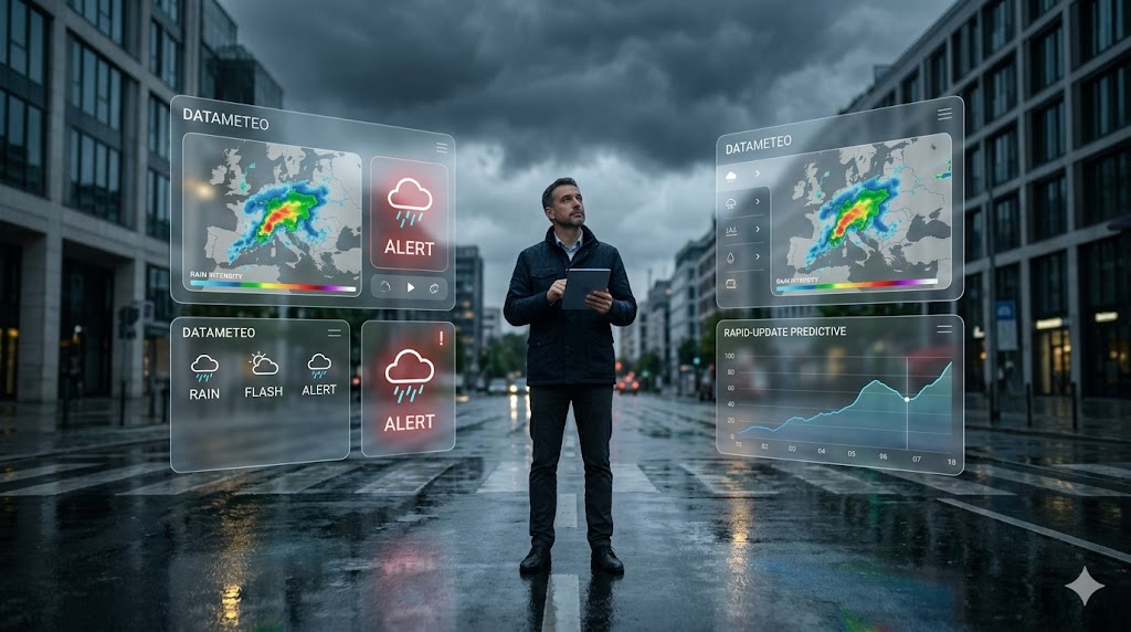 Alert meteo citt&agrave; e comuni - sistema di allerta Datameteo