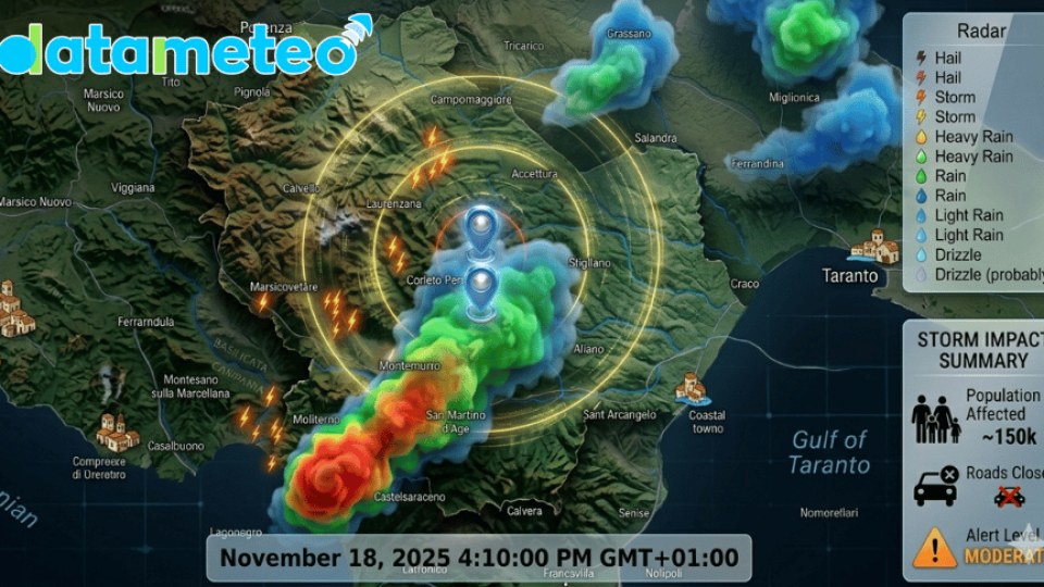 Danni da Grandine su Impianti Fotovoltaici: Prevenzione e Monitoraggio per eventi meteo estremi con Datameteo Now Guard