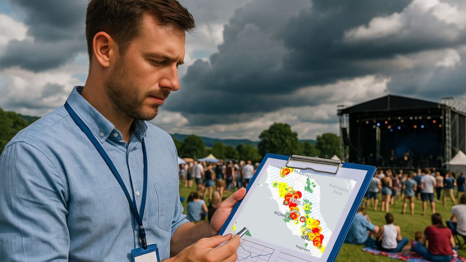 Turismo e Meteo: come i dati meteorologici migliorano la pianificazione e la sicurezza degli eventi outdoor