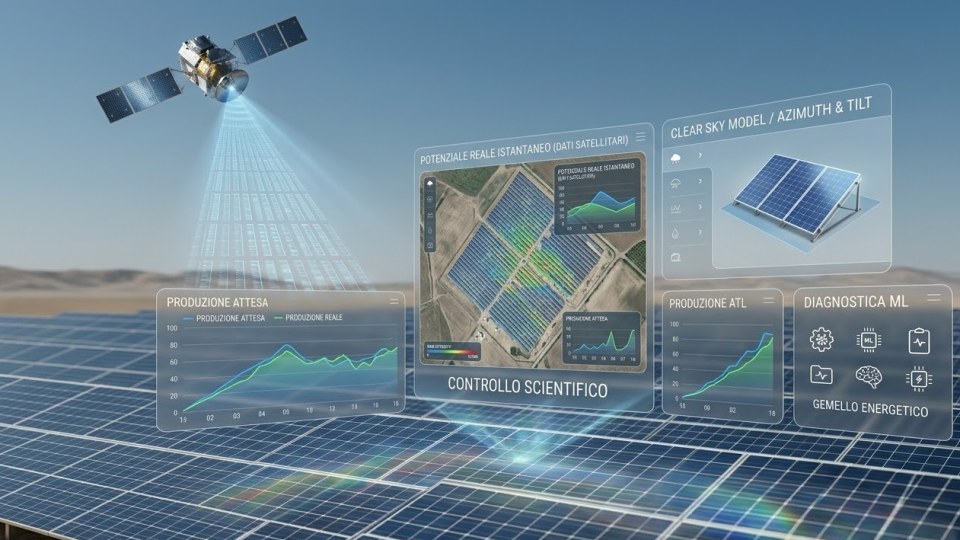 Oltre il TMY: monitoraggio fotovoltaico con dati satellitari e Machine Learning - Datameteo Energy